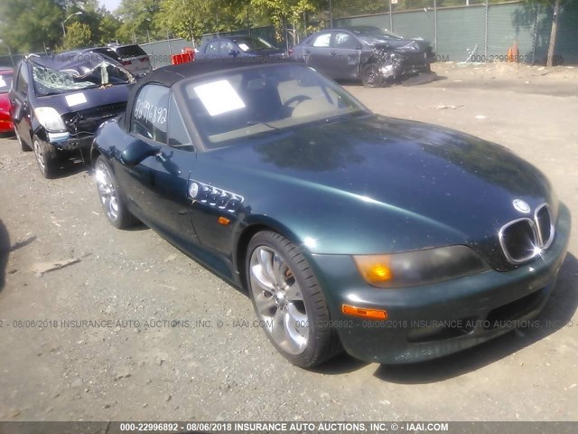 4USCH7325VLB78646 - 1997 BMW Z3 1.9 GREEN photo 1