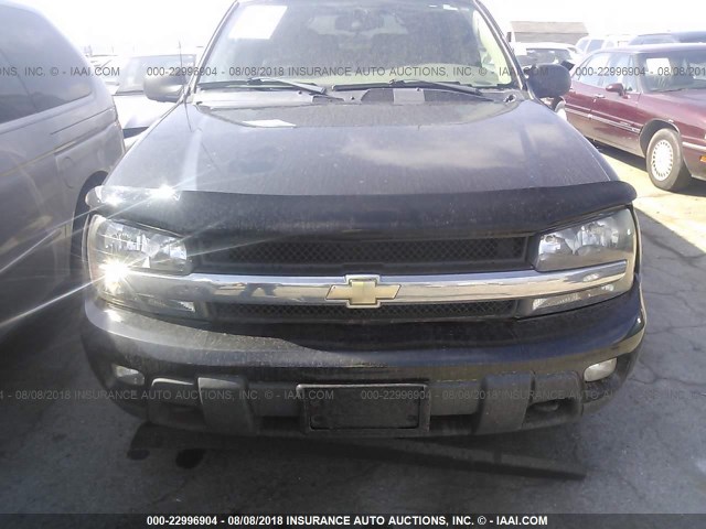 1GNET16S556130508 - 2005 CHEVROLET TRAILBLAZER EXT LS/EXT LT Navy photo 6