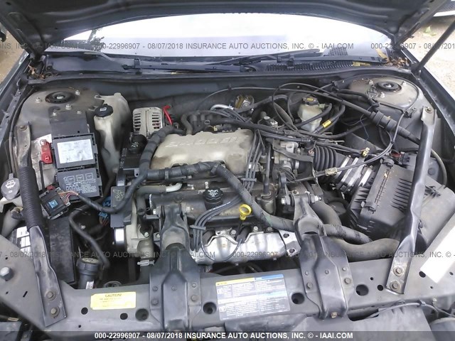 2G1WW12E759324740 - 2005 CHEVROLET MONTE CARLO LS 灰色 照片 10