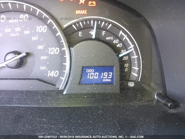 4T1BF1FK2CU166583 - 2012 TOYOTA CAMRY SE/LE/XLE BLACK photo 7