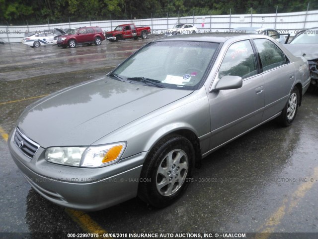 4T1BG22K01U020074 - 2001 TOYOTA CAMRY CE/LE/XLE 银色 照片 2