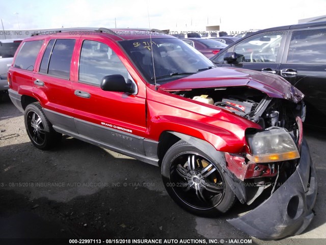 1J4GX48S44C150893 - 2004 JEEP GRAND CHEROKEE LAREDO/COLUMBIA/FREEDOM 红色 照片 1
