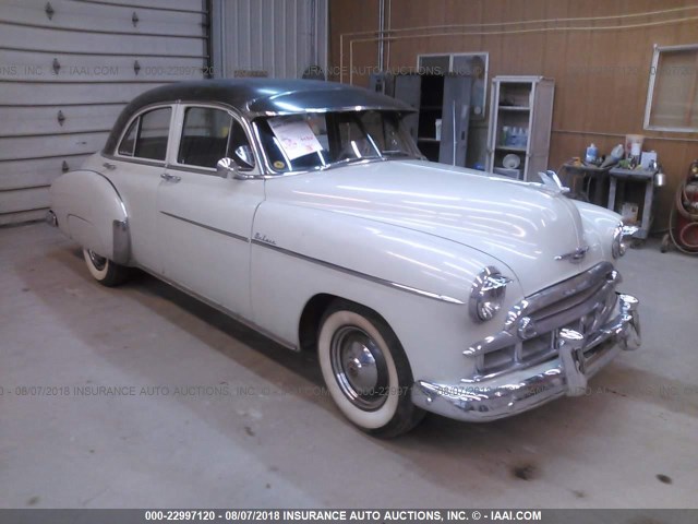 9GKJ56344 - 1950 CHEVROLET DELUXE CREAM photo 1