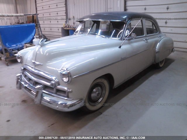 9GKJ56344 - 1950 CHEVROLET DELUXE CREAM photo 2