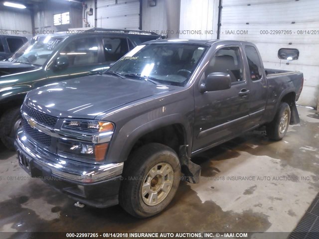 1GCDT39E088184748 - 2008 CHEVROLET COLORADO LT GRAY photo 2