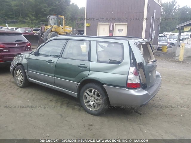 JF1SG67628H730514 - 2008 SUBARU FORESTER 2.5X LL BEAN GREEN photo 3