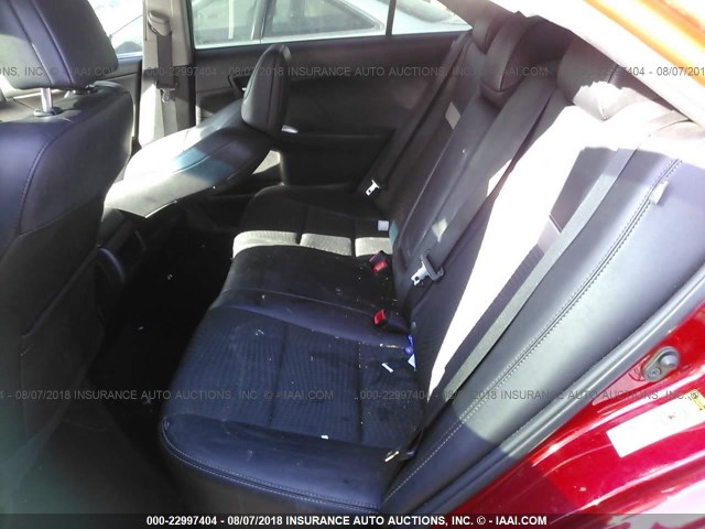 4T1BF1FK7DU641985 - 2013 TOYOTA CAMRY L/SE/LE/XLE 红色 照片 8