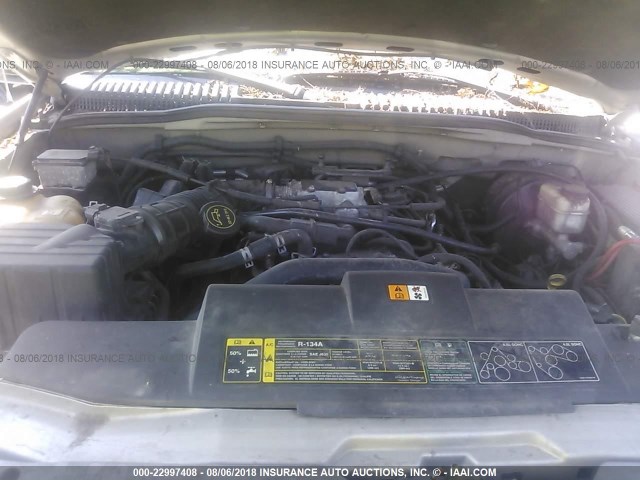 1FMDU75W03ZA25102 - 2003 FORD EXPLORER LIMITED 银色 照片 10