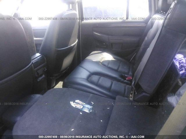 1FMDU75W03ZA25102 - 2003 FORD EXPLORER LIMITED 银色 照片 8