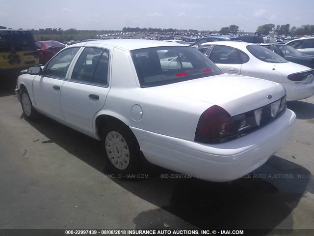 2FAHP71W84X151921 - 2004 FORD CROWN VICTORIA POLICE INTERCEPTOR WHITE photo 3