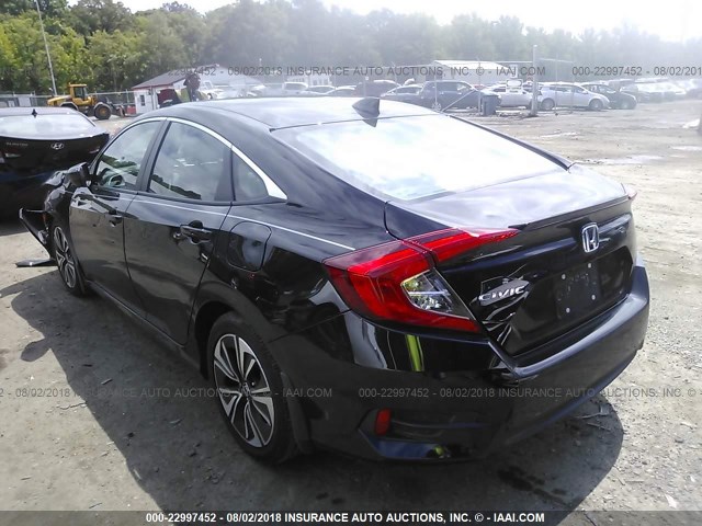 19XFC1F74HE204444 - 2017 HONDA CIVIC EXL 黑色 照片 3