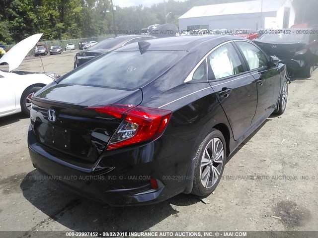 19XFC1F74HE204444 - 2017 HONDA CIVIC EXL 黑色 照片 4