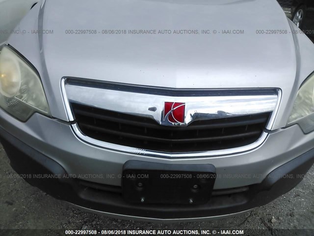 3GSCL33P58S571488 - 2008 SATURN VUE XE SILVER photo 10