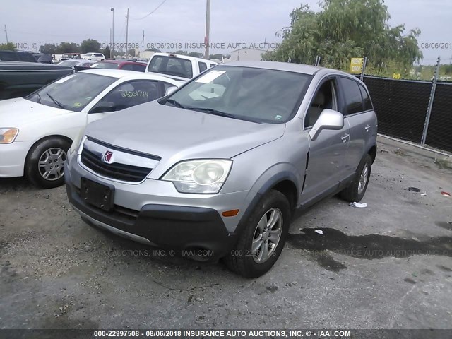 3GSCL33P58S571488 - 2008 SATURN VUE XE SILVER photo 2