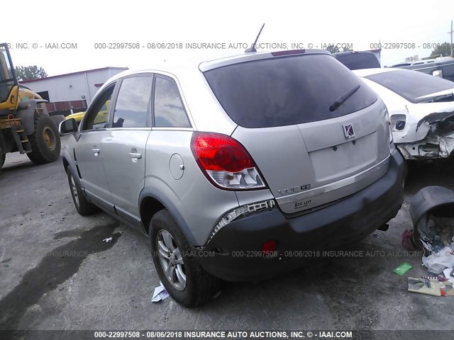 3GSCL33P58S571488 - 2008 SATURN VUE XE SILVER photo 3