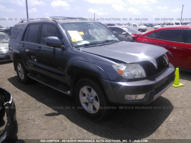 JTEZU17R140037565 - 2004 TOYOTA 4RUNNER LIMITED GRAY photo 1