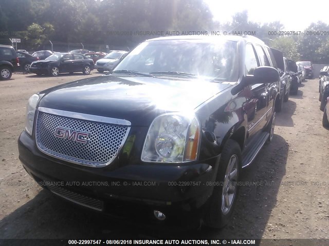 1GKS2EEF9DR284781 - 2013 GMC YUKON DENALI BLACK photo 2