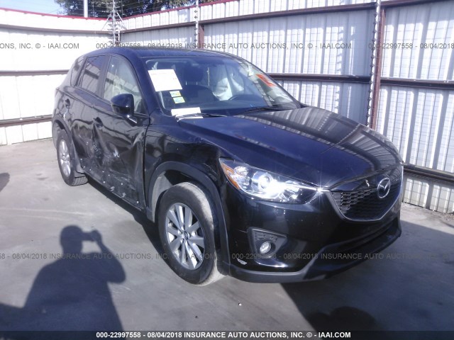 JM3KE2CY7E0385711 - 2014 MAZDA CX-5 TOURING შავი ფოტო 1