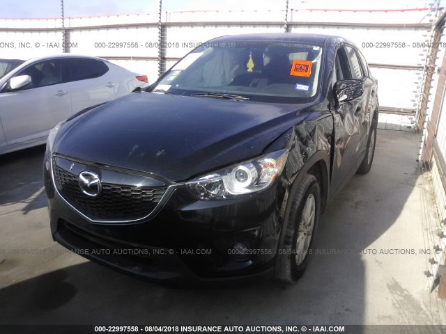 JM3KE2CY7E0385711 - 2014 MAZDA CX-5 TOURING შავი ფოტო 2