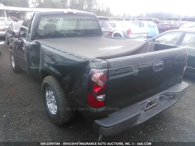 1GCEC14V24Z247157 - 2004 CHEVROLET SILVERADO C1500 GREEN photo 3