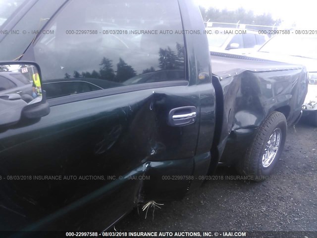 1GCEC14V24Z247157 - 2004 CHEVROLET SILVERADO C1500 GREEN photo 6