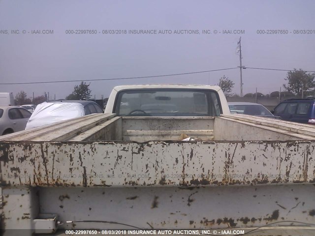 1FDHF3712HKA15144 - 1987 FORD F350 WHITE photo 8