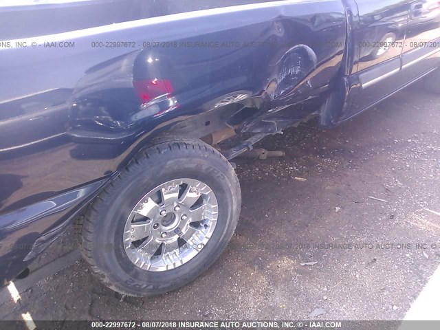 1GCEC19X47Z141663 - 2007 CHEVROLET SILVERADO C1500 CLASSIC Dark Blue photo 6