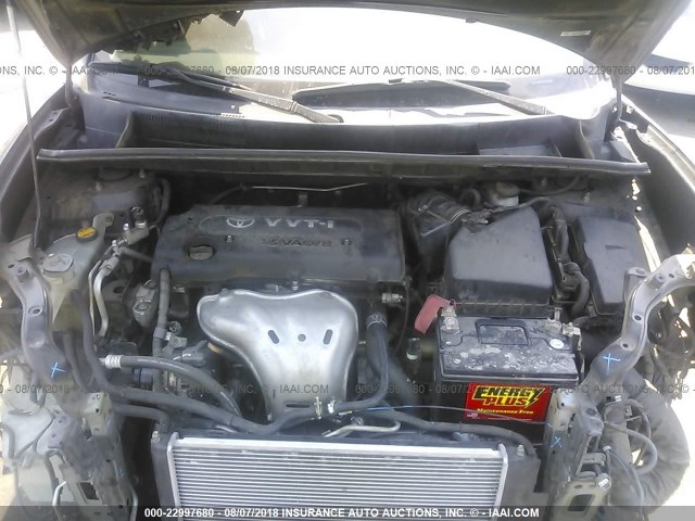 JTLKE50E781034661 - 2008 TOYOTA SCION XB Schwarz Foto 10