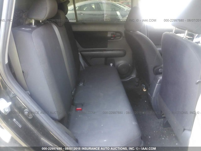 JTLKE50E781034661 - 2008 TOYOTA SCION XB Schwarz Foto 8