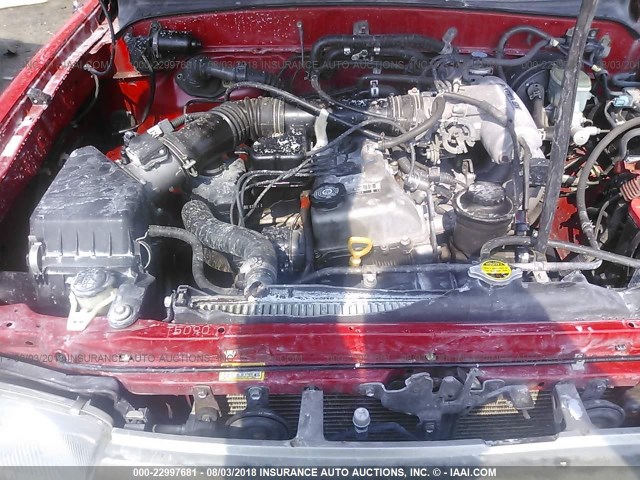 JT3GM84R0T0005928 - 1996 TOYOTA 4RUNNER RED photo 6