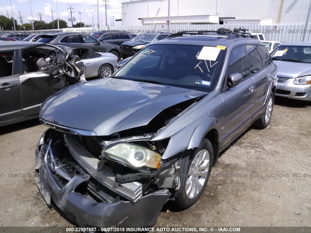 4S4BP66C897338741 - 2009 SUBARU OUTBACK 2.5I LIMITED GRAY photo 2