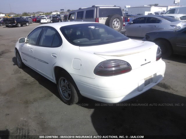 1G2WK52J12F108185 - 2002 PONTIAC GRAND PRIX SE WHITE photo 3