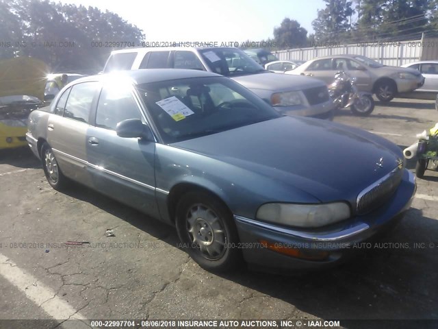 1G4CW54K4Y4272717 - 2000 BUICK PARK AVENUE  BLUE photo 1