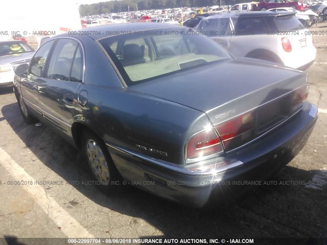 1G4CW54K4Y4272717 - 2000 BUICK PARK AVENUE  BLUE photo 3