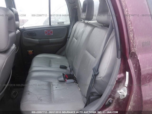 2CNBJ634826943492 - 2002 CHEVROLET TRACKER LT MAROON photo 7