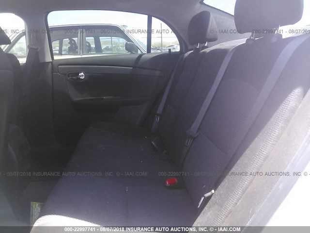 1G1ZC5EU9CF124544 - 2012 CHEVROLET MALIBU 1LT SILVER photo 8