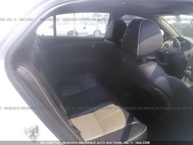1G1ZE5E71AF144420 - 2010 CHEVROLET MALIBU LTZ 白色 照片 8