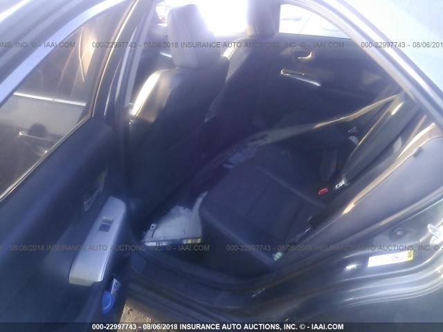 4T1BF1FK1CU502966 - 2012 TOYOTA CAMRY SE/LE/XLE ნაცრისფერი ფოტო 8