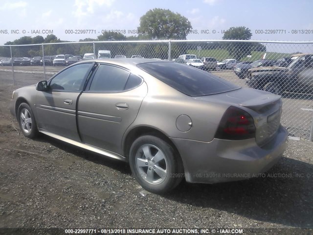 2G2WP552771178777 - 2007 PONTIAC GRAND PRIX ოქროსფერი ფოტო 3