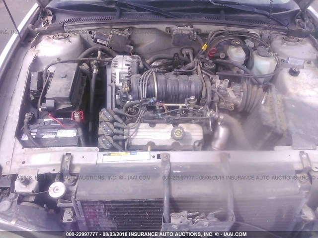 1G4CW52K8V4650939 - 1997 BUICK PARK AVENUE  SILVER photo 10