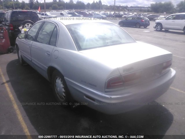 1G4CW52K8V4650939 - 1997 BUICK PARK AVENUE  SILVER photo 3