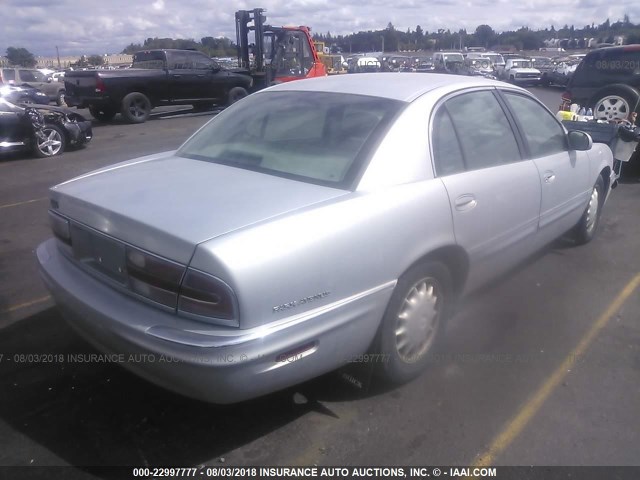 1G4CW52K8V4650939 - 1997 BUICK PARK AVENUE  SILVER photo 4