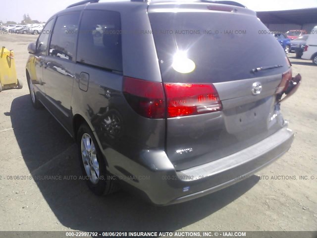 5TDZA22C55S289775 - 2005 TOYOTA SIENNA XLE/XLE LIMITED GRAY photo 3