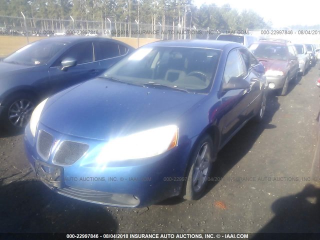 1G2ZG58N574221908 - 2007 PONTIAC G6 SE BLUE photo 2