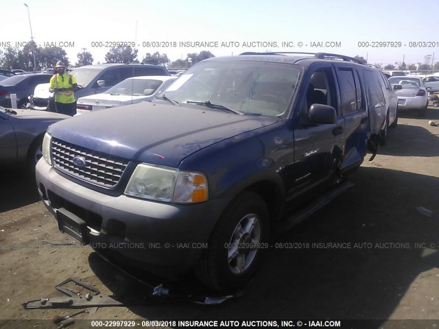 1FMZU62K44ZA88657 - 2004 FORD EXPLORER XLS/XLS SPORT BLUE photo 2