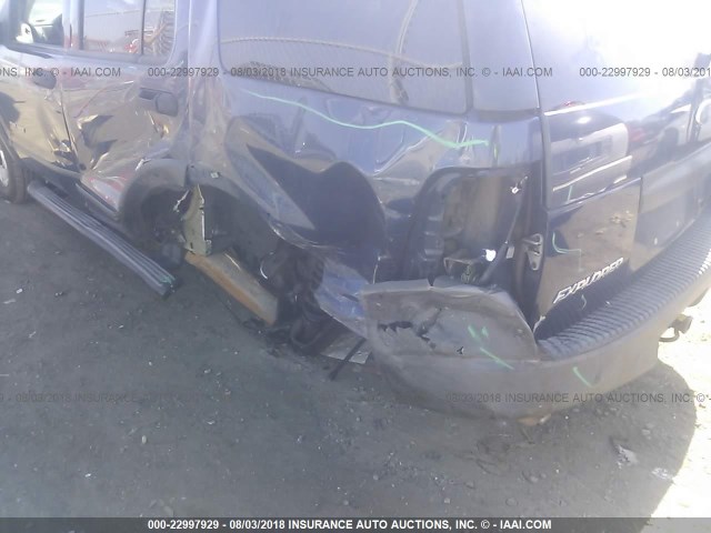 1FMZU62K44ZA88657 - 2004 FORD EXPLORER XLS/XLS SPORT BLUE photo 6
