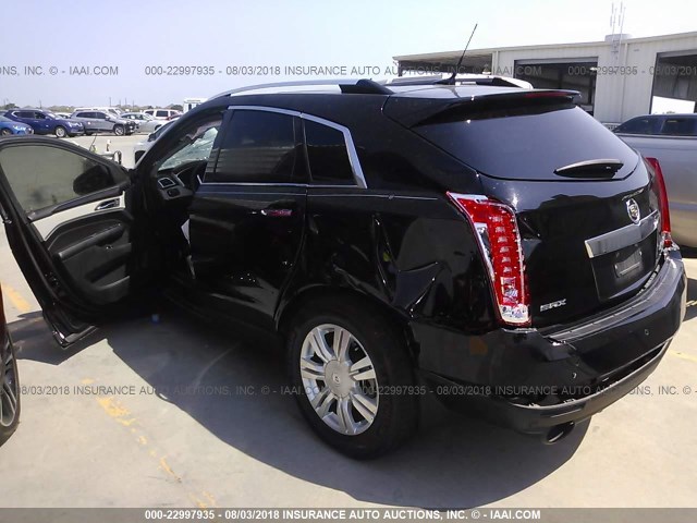 3GYFNBE35ES566577 - 2014 CADILLAC SRX LUXURY COLLECTION BLACK photo 3