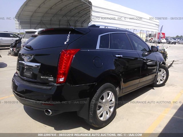 3GYFNBE35ES566577 - 2014 CADILLAC SRX LUXURY COLLECTION BLACK photo 4