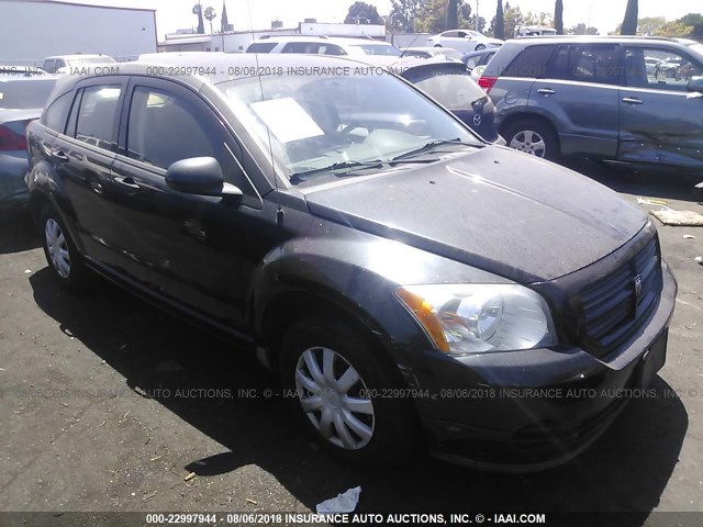 1B3HB28A69D181439 - 2009 DODGE CALIBER SE BLACK photo 1