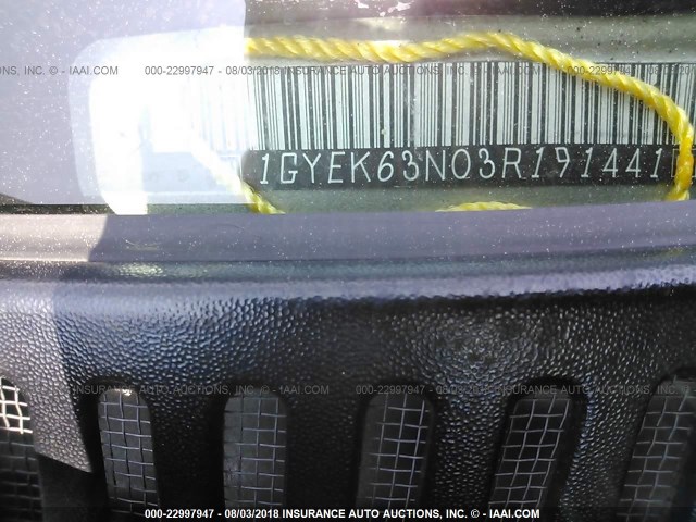 1GYEK63N03R191441 - 2003 CADILLAC ESCALADE LUXURY 米色 照片 9